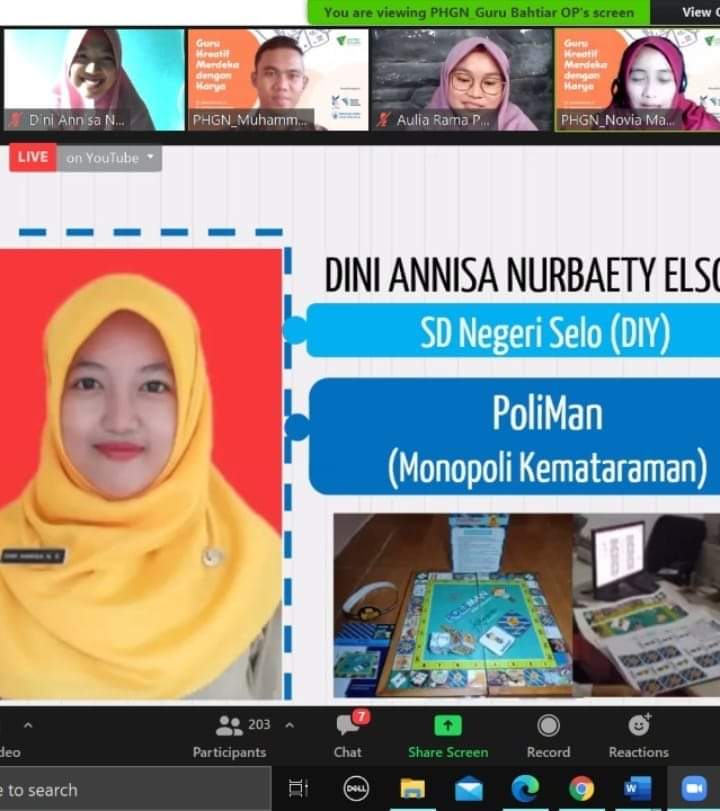 Guru SDN Selo Menangkan Lomba Cipta Media Pembelajaran Tingkat Nasional 2021